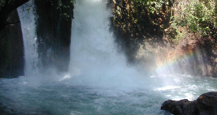 Lebenspendendes Wasser: Das Naturschutzgebiet Banias im Nordosten Israels