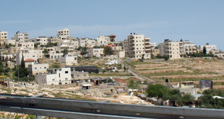 In der Ortschaft Hisma bei Jerusalem wollten Palästinenser einen entführten Soldaten vorübergehend festhalten.