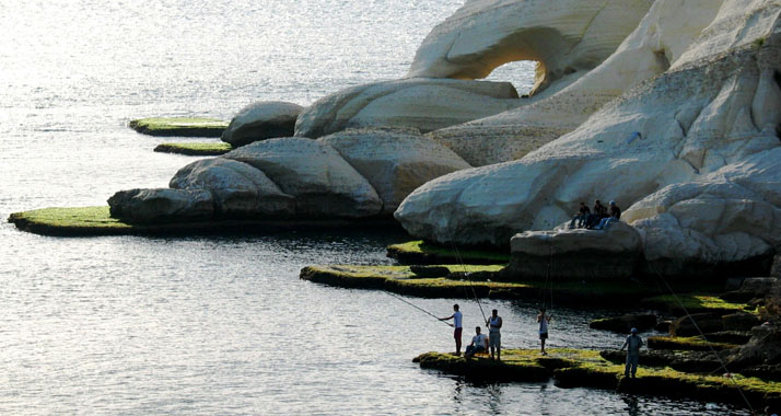Die Klippen in Israel sind gefährdet – hier Rosch HaNikra an der Grenze zum Libanon