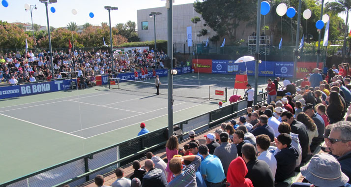 Tennis soll arabischen Jugendlichen zu einer Perspektive verhelfen – hier ein Bild von der israelischen Meisterschaft 2011.