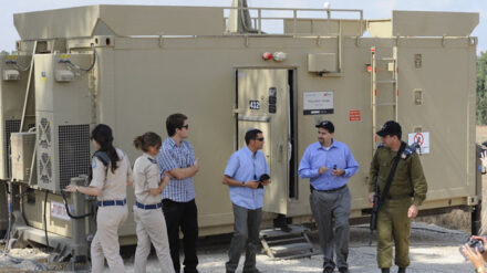 Am "Iron Dome" herrscht schlechte Laune – im Bild das Kontrollzentrum.