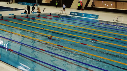 Im Londoner "Aquatics Centre" sind die paralympischen Athleten aus Israel erfolgreich.