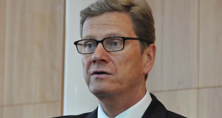 Auf Nahostreise: Guido Westerwelle