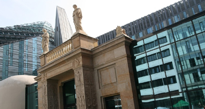 Der Campus der Uni Leipzig am Augustusplatz