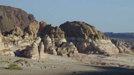 Der Sinai - ein zerklüftestes Gebiet