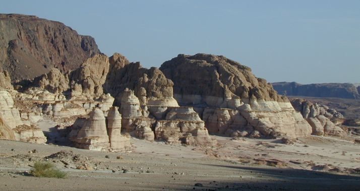 Der Sinai - ein zerklüftestes Gebiet