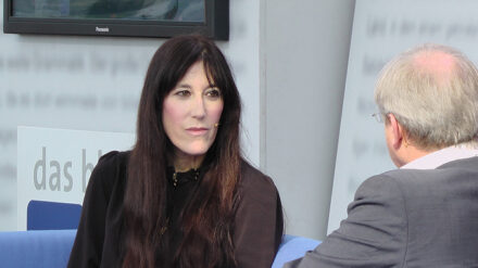 Die israelische Schriftstellerin Zeruya Shalev auf der Leipziger Buchmesse 2012