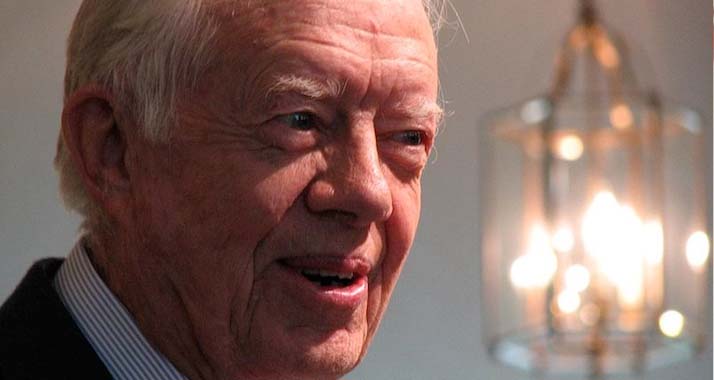 Sieht kaum noch Chancen für eine Zweistaatenlösung: Ex-US-Präsident Jimmy Carter.