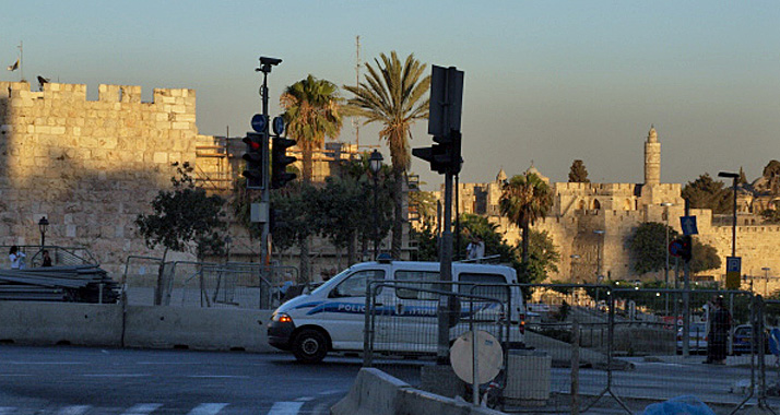 Die Polizei hat zwei Jugendliche gefasst, die in der Jerusalemer Altstadt arabischen Besitz beschädigt hatten (Archivbild)
