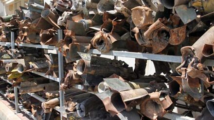 Mehr als 80 Raketen haben Palästinenser am Wochenende auf Südisrael abgefeuert.