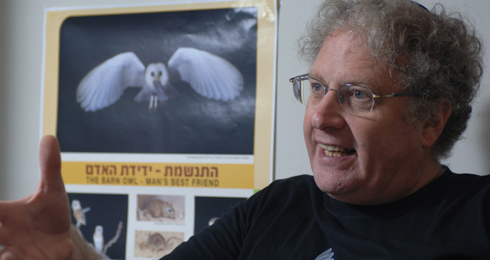 Glücklicher Preisträger: Yossi Leshem.