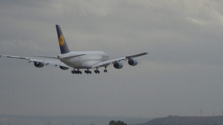 Im Gegensatz zu anderen Airlines hatte die Lufthansa ihre Flüge nicht eingestellt.