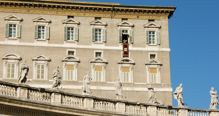 In seiner Residenz, im Apostolischen Palast, empfing Benedkt XVI. den palästinensischen Präsidenten