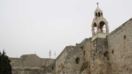 Pilgerziel zur Weihnachtszeit: die Geburtskirche in Bethlehem.