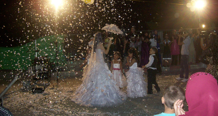 Im Gazastreifen haben 436 Paare gleichzeitig geheiratet (im Bild eine arabische Hochzeit).