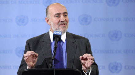 Botschafter Ron Prosor hat die israelische Politik bei einem Diplomatentreffen kritisiert. (Archivbild)