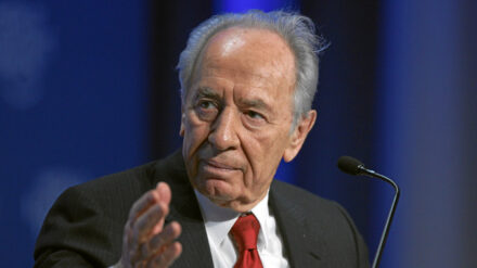 Mit 89 Jahren immer noch engagiert: der israelische Staatspräsident Schimon Peres.