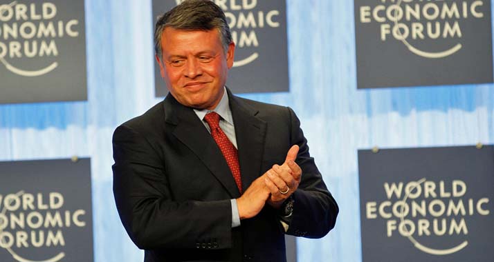 Jordaniens König Abdullah II. drängt auf die Wiederaufnahme der Friedensverhandlungen im Nahost-Konflikt. (Archivbild)