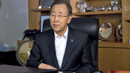 UN-Generalsekretär Ban Ki-Moon fordert eine schnelle Lösung des Hungerstreik-Problems.