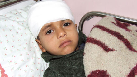 Bilder von verletzten und getöteten palästinensischen Kindern werden in die Welt getragen – vor allem, wenn Israel schuld ist. (Archivbild)