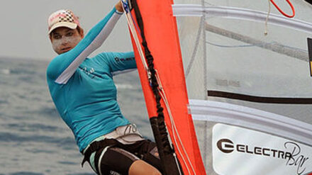 Fokussiert auf das Ziel: Lee Kornitz ist zum dritten Mal Weltmeisterin.