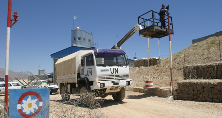 Im Grenzgebiet zwischen Israel und Syrien sind Mitarbeiter der Vereinten Nationen entführt worden.