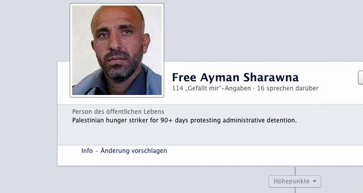 Im sozialen Netzwerk Facebook haben Scharawnas Unterstützer dessen Freilassung gefordert.