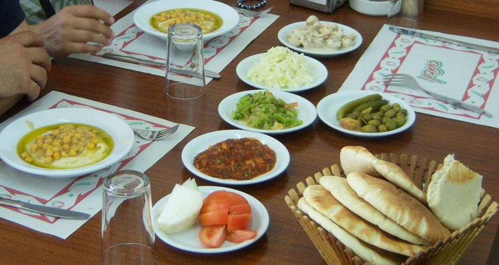 Typische israelische Küche: Araber beanspruchen sie für sich