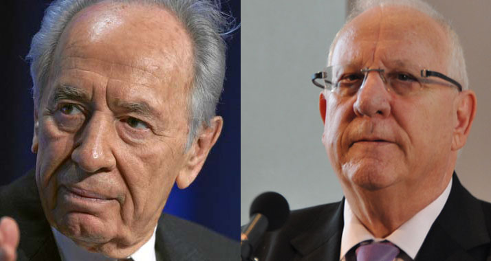 Schimon Peres (links) und Reuven Rivlin sind dieses Jahr die beliebtesten Führungspersönlichkeiten in Israel.