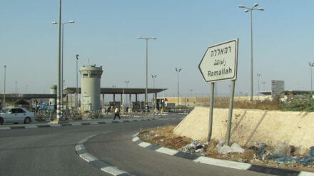 Nur in Notfällen können Palästinenser während der Pessach-Woche das Westjordanland verlassen.