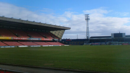 Ort des Erfolgs: Israel siegte im Windsor Park gegen Nordirland mit 2:0.