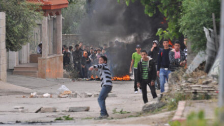 Nach dem Tod des Häftlings Abu Hamdijeh haben Palästinenser im Westjordanland randaliert. (Archivbild)
