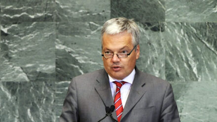 Der belgische Außenminister Didier Reynders gilt als Israelfreund.