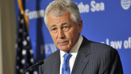 Chuck Hagel hat Israels Recht auf Selbstverteidigung betont.