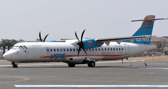 Israelische Fluggesellschaften haben zwei Tage lang gegen ein Billigflugabkommen mit der EU gestreikt. Im Bild: Maschine der Fluglinie Arkia