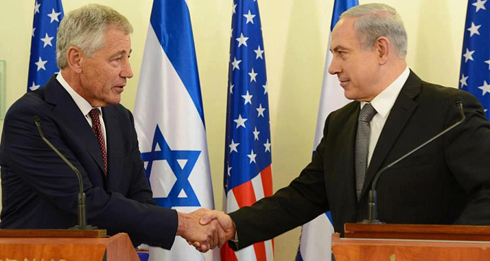 Hagel setzt seine Nahost-Reise in den kommenden Tagen in Israels Nachbarschaft fort.