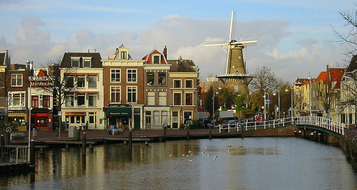 Die Niederlande befürworten eine Kennzeichnung von Siedlungsprodukten. Das Bild zeigt die Stadt Leiden.
