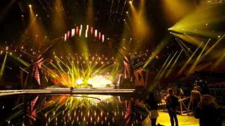 Die Arena in Malmö: für die israelische Sängerin Moran Mazor war bereits im Halbfinale Endstation. (Archivbild)