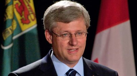 Fordert mehr Unterstützung für Israel - Kanadas Premier Stephen Harper