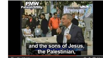 Der palästinensische Minister für die Angelegenheiten von Gefangenen, Issa Karake, erklärte Jesus schon im Mai 2012 zum ersten Palästinenser.