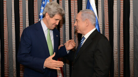US-Außenminister John Kerry (l.)  – hier bei einem Treffen mit Benjamin Netanjahu im März.