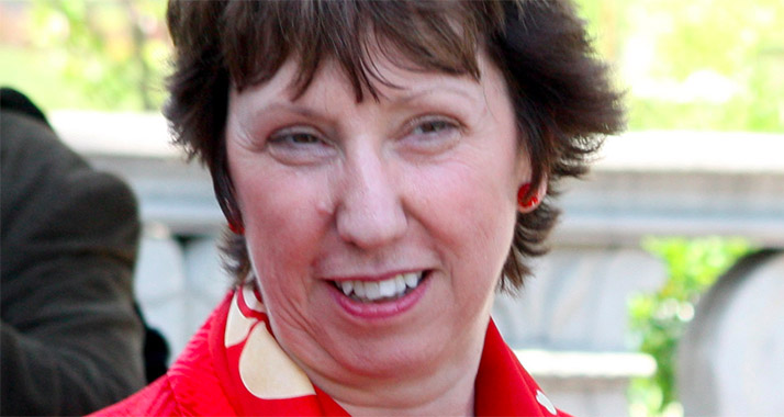 Ein israelischer Fernsehbericht hat Catherine Ashton zu einer Klarstellung "genötigt".