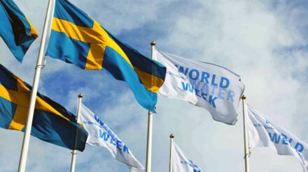 Den Preis erhält Netafim während der "Welt-Wasser-Woche" in Stockholm.