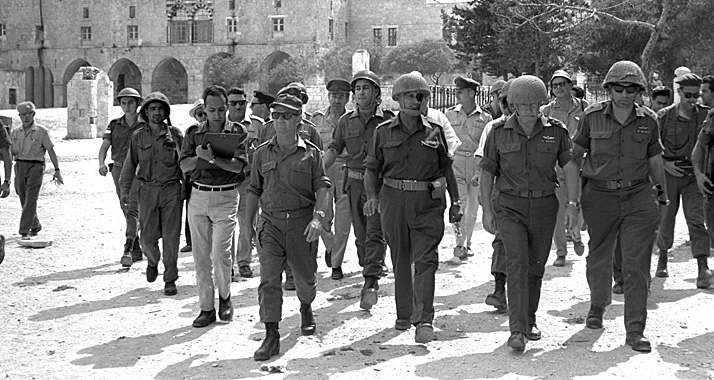 Im Sechstagekrieg vor 46 Jahren eroberte Israel die Jerusalemer Altstadt.