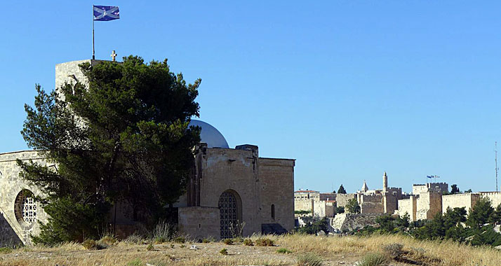 Die schottische St. Andrews Church in Jerusalem hat sich in den vergangenen Jahrzehnten zu einem Zentrum für palästinensische Propaganda gewandelt.