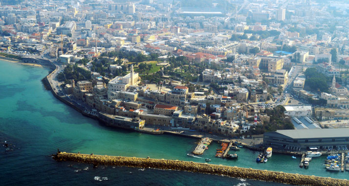 In Jaffa ist ein christlicher Friedhof verunstaltet worden.