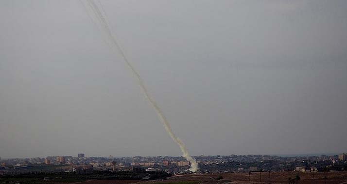 Beschuss aus dem Gazastreifen: Eine Hamas- Einheit soll solche Angriffe künftig verhindern.