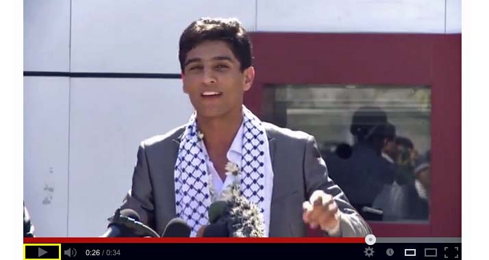 Superstar-Gewinner Mohammed Assaf bei der ersten Pressekonferenz nach seiner Heimkehr in den Gazastreifen.
