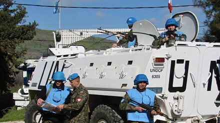 Die UNDOF-Soldaten werden noch weitere sechs Monate im Golan stationiert sein.
