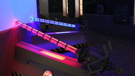 Im neuen Wissenschaftspark können sich Besucher über Atomenergie informieren.